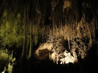Carlsbad Caverns Sous terre 750 pieds